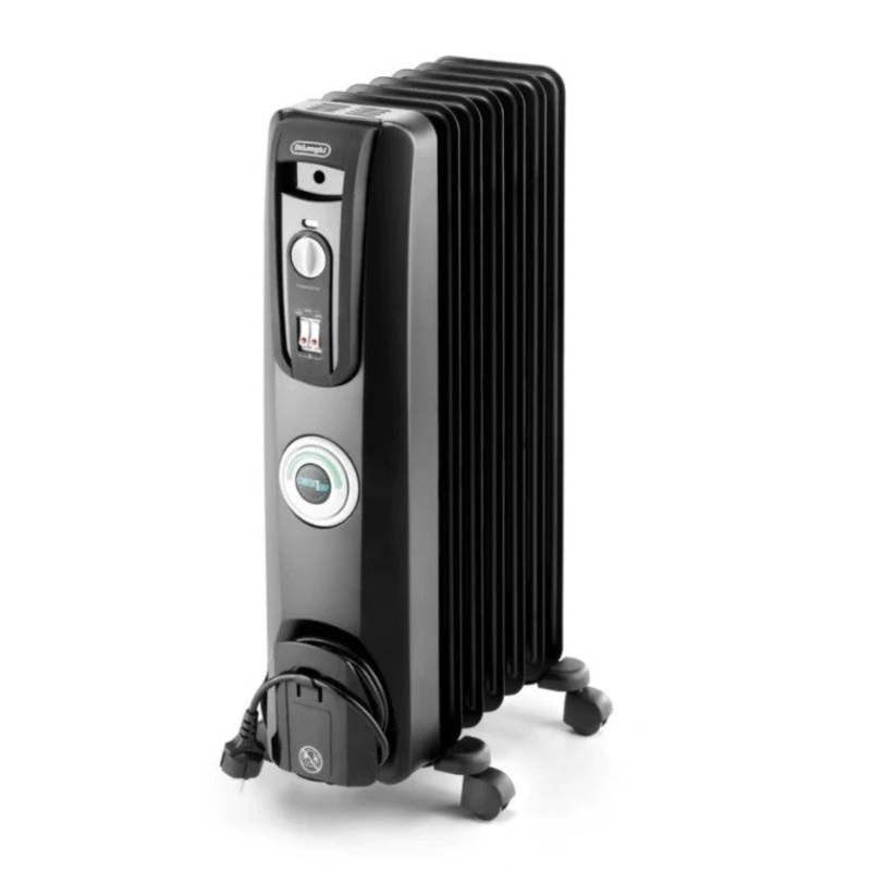 De'Longhi 1500W 7 Fin Oil Filled Radiator Heater with ComforTemp