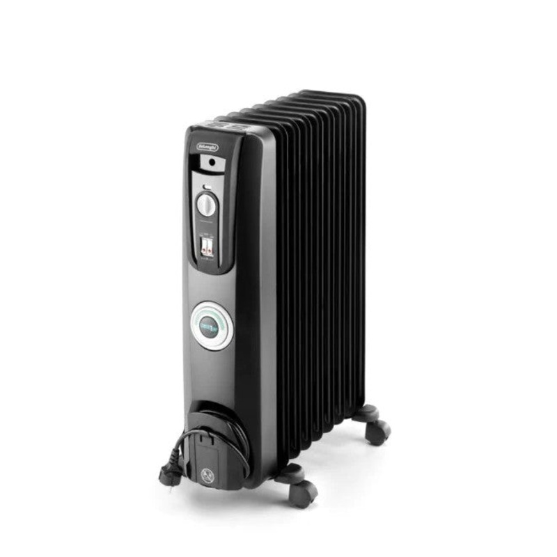 De'Longhi  2000W 9 Fin Oil Filled Radiator Heater with ComforTemp