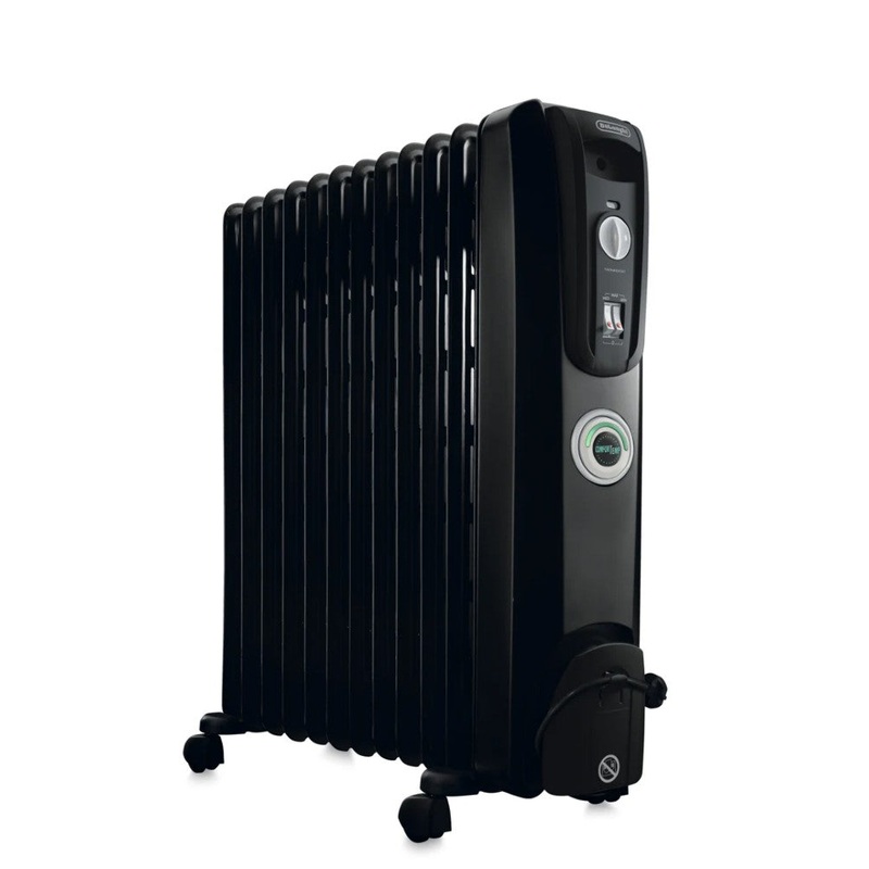De'Longhi 2500W 12 Fin Oil Filled Radiator Heater with ComforTemp