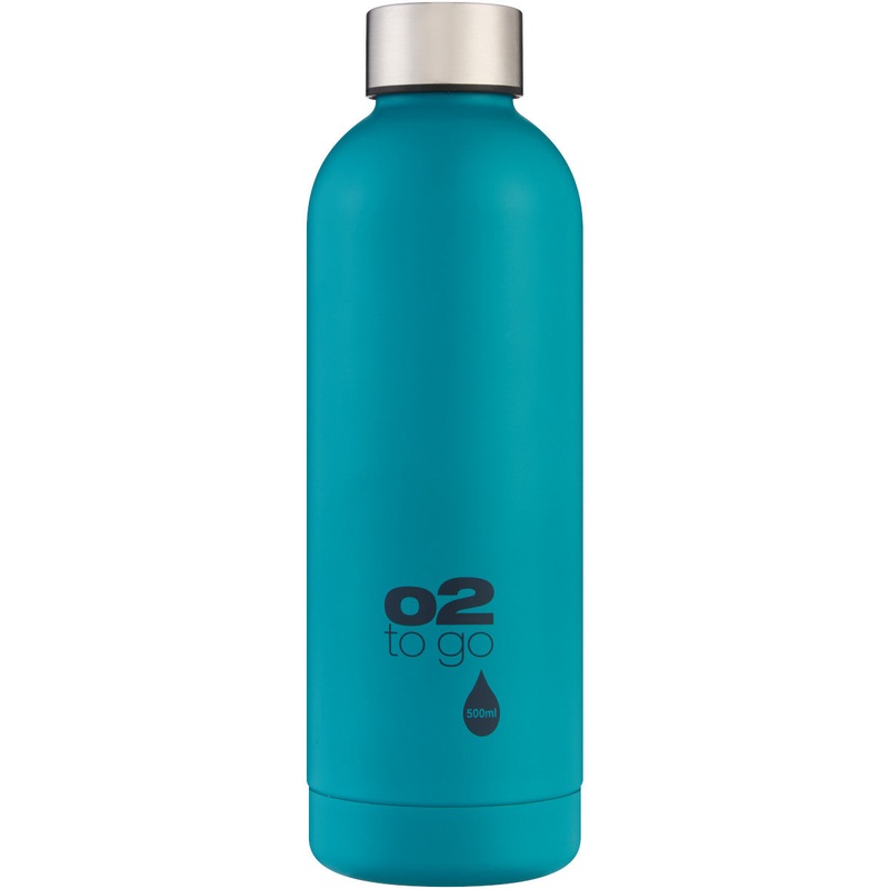 O2 Double Walled Stainless Steel 500ml Bottle