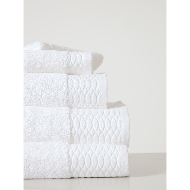 Premium Micro Cotton Towels - White
