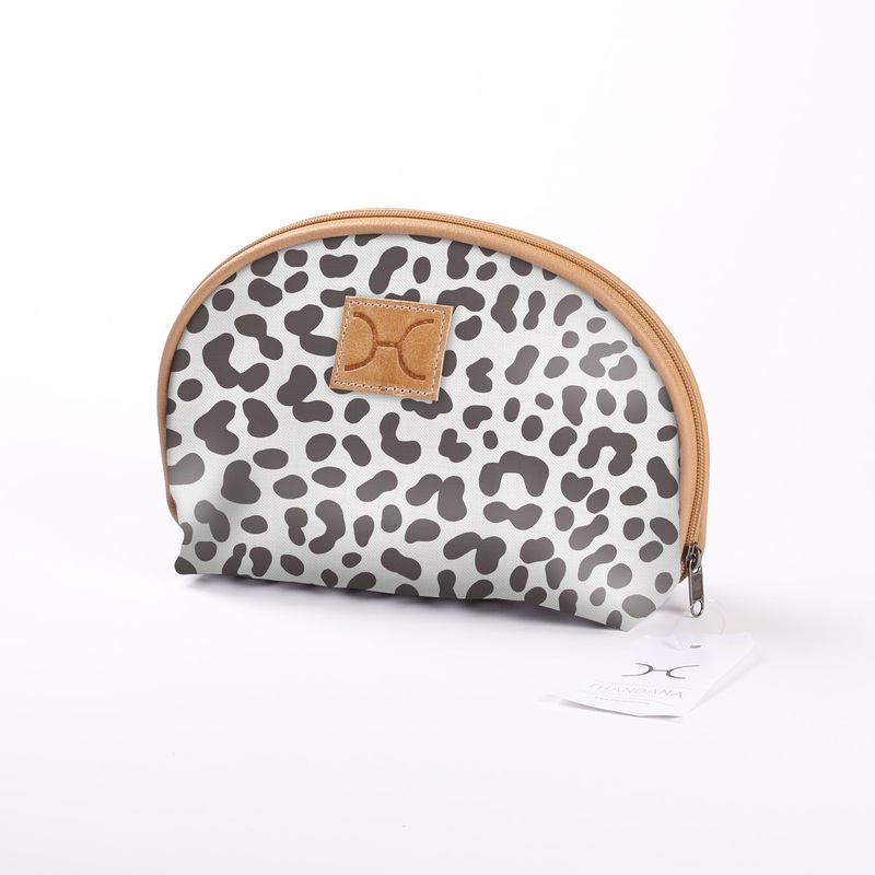 Big Mouth Bag Laminated Fabric - Cheetah