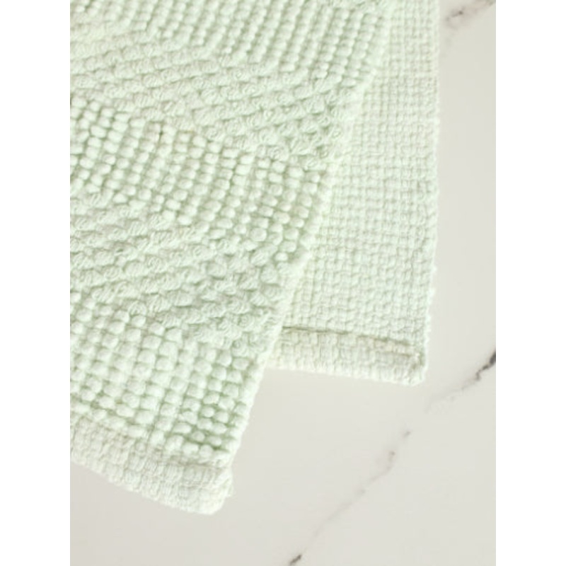 Chenille Cotton Panel Bath Mat