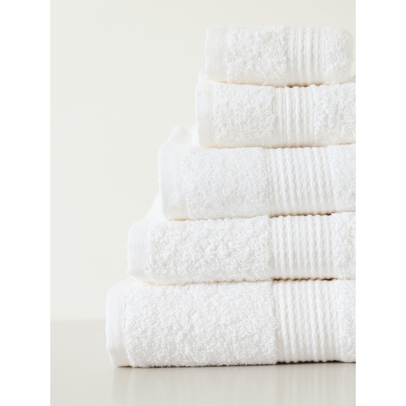 Everyday Cotton Towels - White
