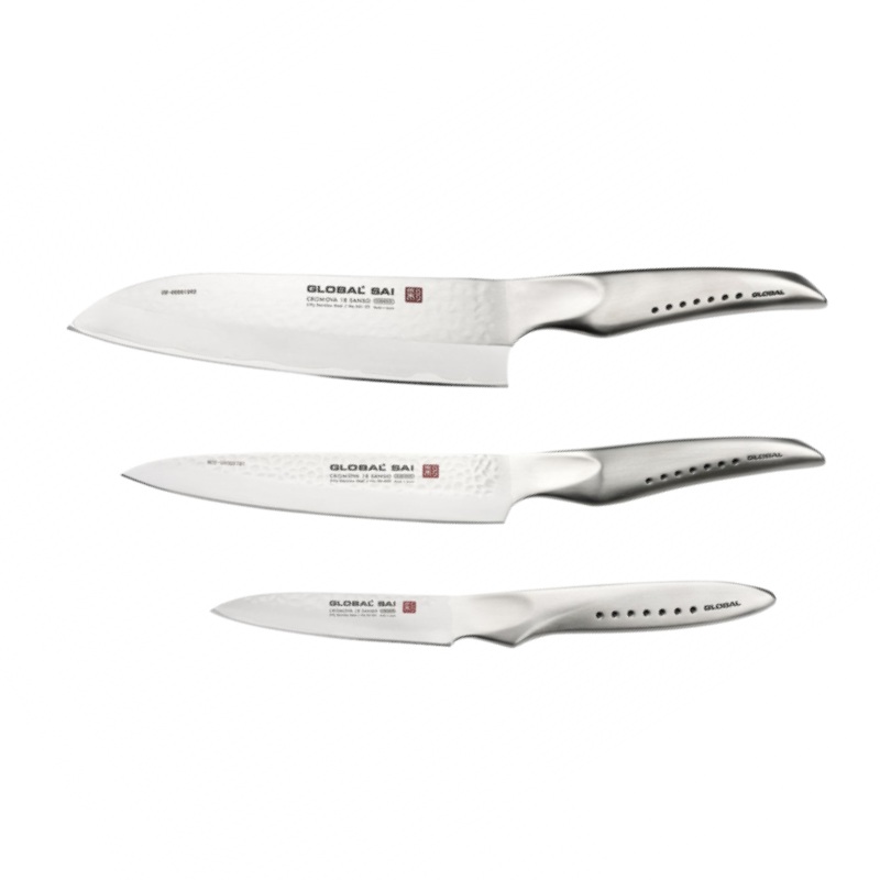 Global SAI 3 Piece Knife Set
