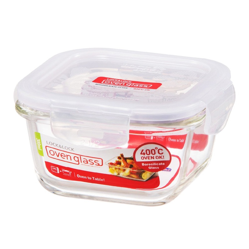 LocknLock Euro Glass Container Square