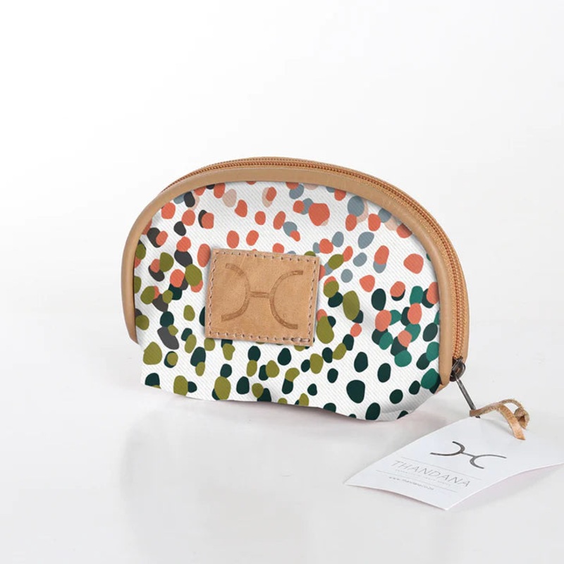 Make Up Bag Laminated Fabric - Confetti