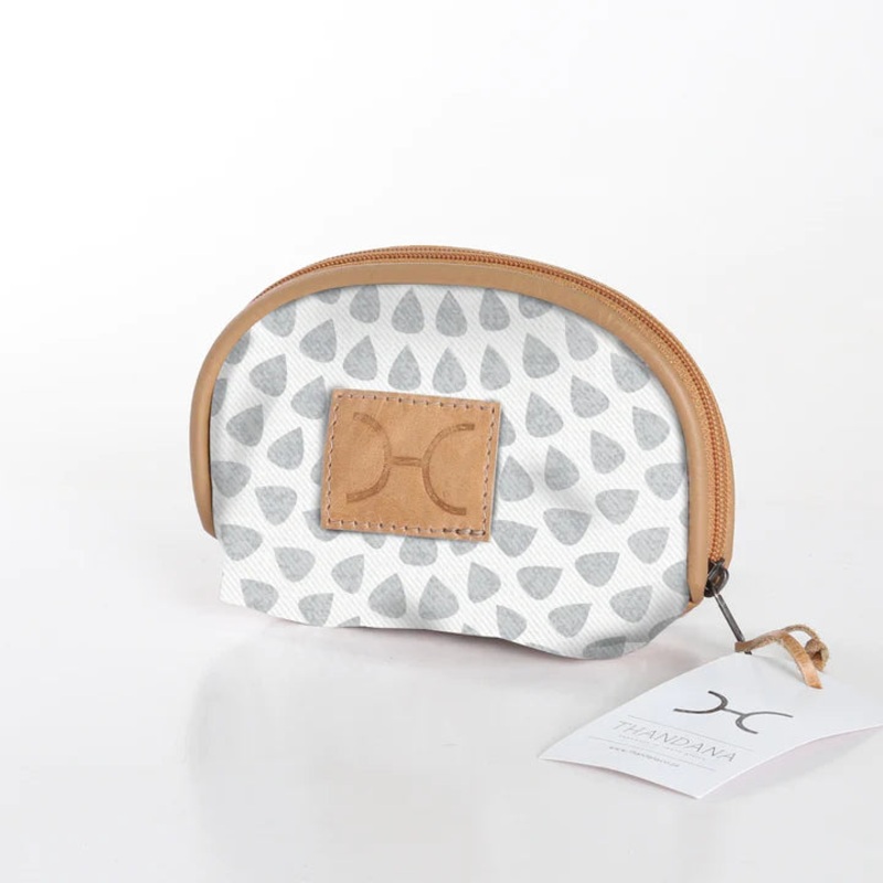Make Up Bag Laminated Fabric - Scale Away With Me