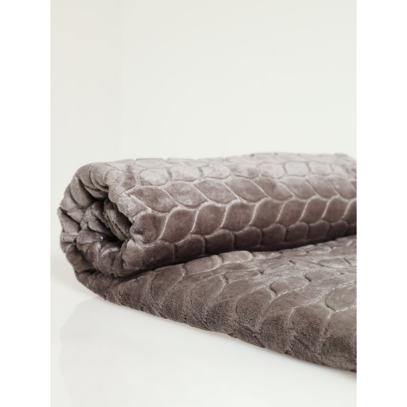 Plait Embossed Blanket - 120cm X 180cm