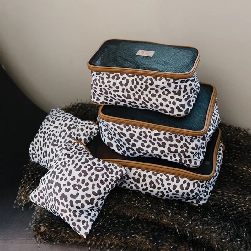 Travel Pods Set 6 Piece - Cheetah