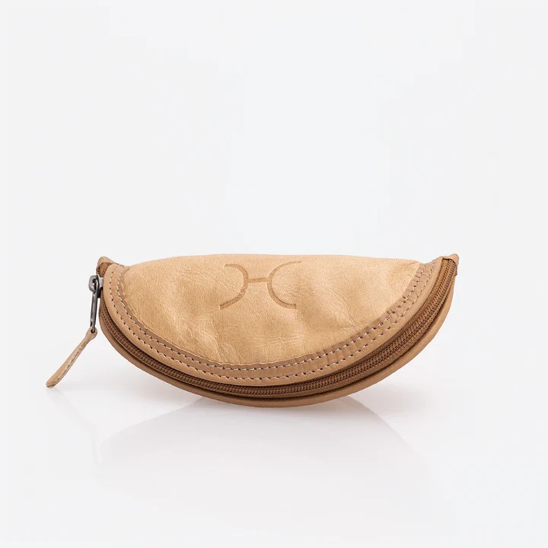 Glasses Case Leather - Hazelnut Leather