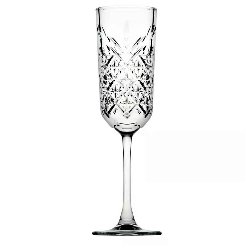 Pasabahce Timeless Champagne Glass Set - 4 X 175ml