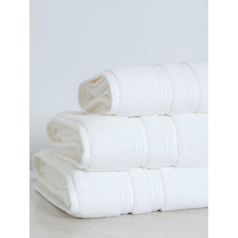 710GSM Super Luxury Premium Cotton Bath Towels - White