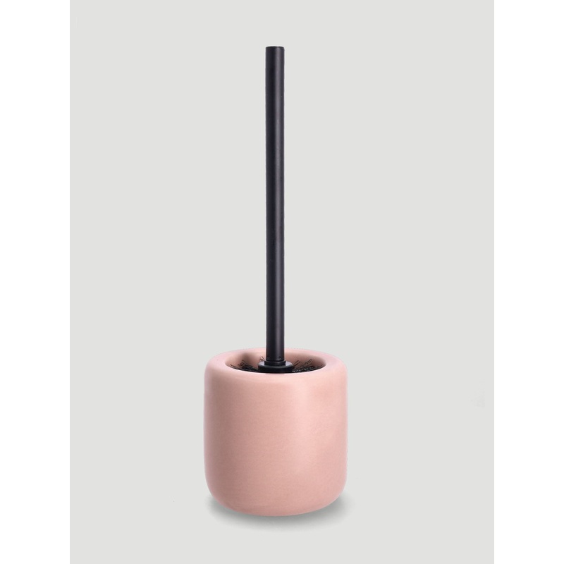 Boho Pink Toilet Brush Holder
