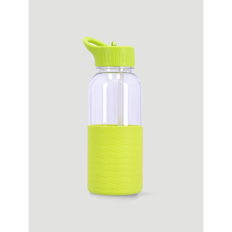Large Plastic Water Bottle - Lime
