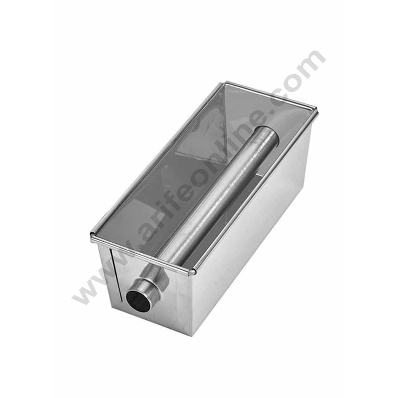 Cake Decor Aluminum Insert Cake Mould Bread Loaf With Hole Insert Tube Travel Cake Mould - Small - 6 inch