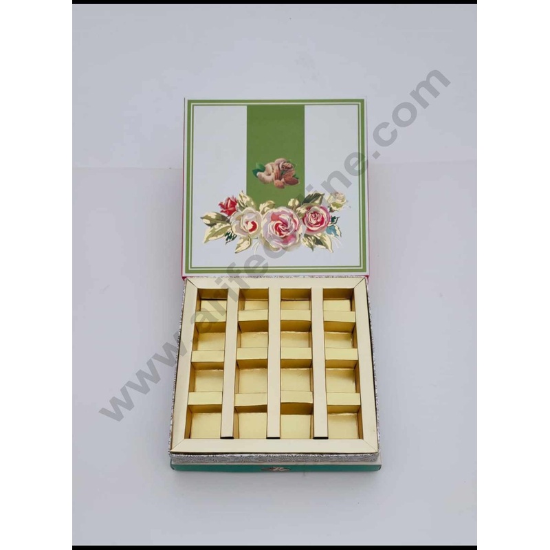 Cake Decor Diwali Boxes 8*8 Chocolate Boxes Chocolate Gift Sweet Box (SBBXD-6131)