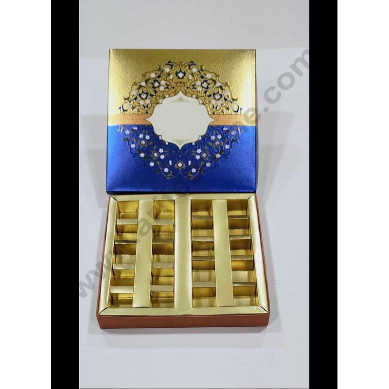 Cake Decor Diwali Boxes 9*9 Chocolate Boxes Chocolate Gift Sweet Box (SBBXD-34781)
