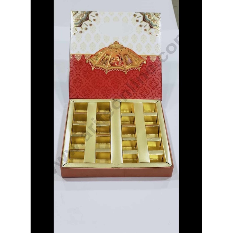 Cake Decor Diwali Boxes 9*9 Chocolate Boxes Chocolate Gift Sweet Box (SBBXD-60151)