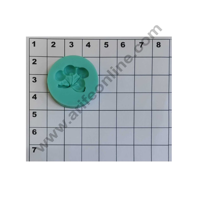 Cake Decor Silicon 1 Cavity Cherry Shape Silicone Fondant Mould Marzipan Mould SBSP-597