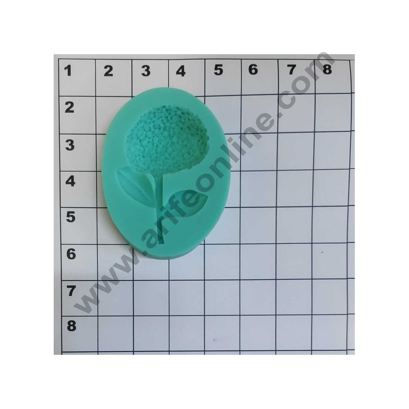 Cake Decor Silicon 1Cavity Rose Shape Fondant Clay Marzipan Cake Decoration Mould
