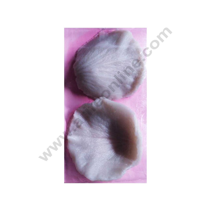 Cake Decor Silicon 2Pcs Veiner Leaves Fondant Clay Marzipan Cake Decoration Mould SBSP-714