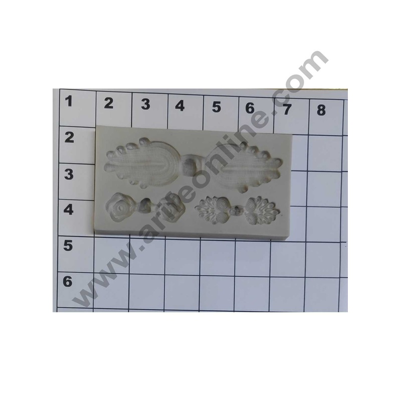 Cake Decor Silicon Jewellery  Shape Fondant Clay Marzipan Cake Decoration Mould SBSP-517