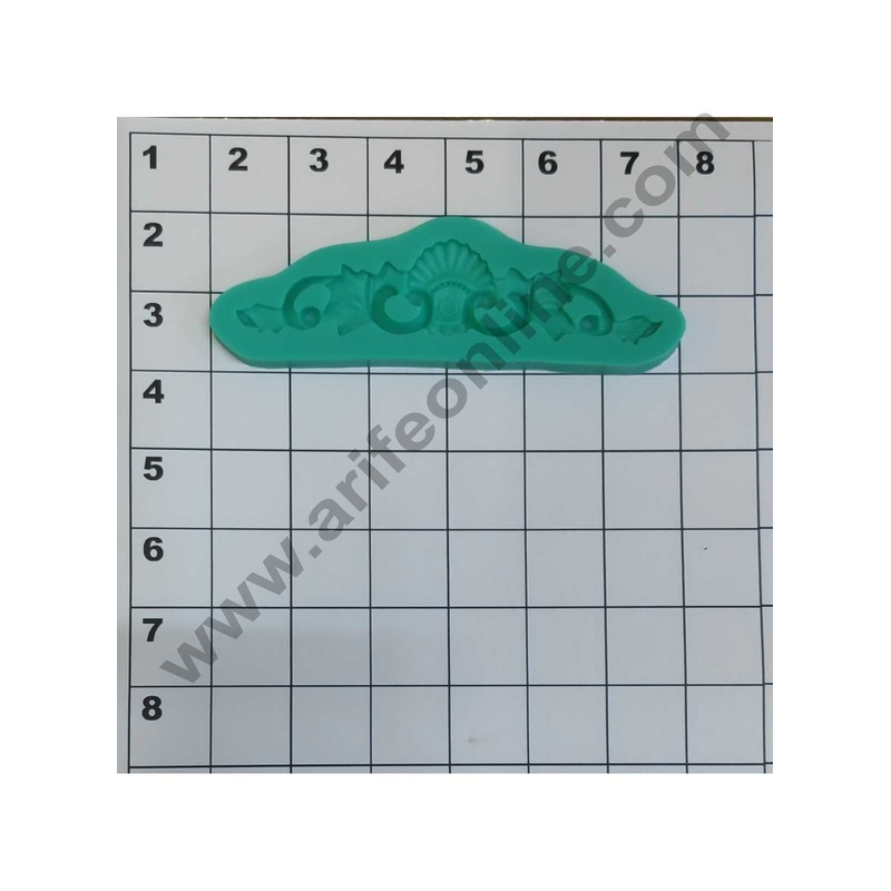 Cake Decor Silicone Frame Lace Patten Fondant Mould SBSP-266-1