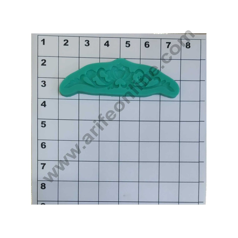 Cake Decor Silicone Frame Lace Patten Fondant Mould SBSP-266