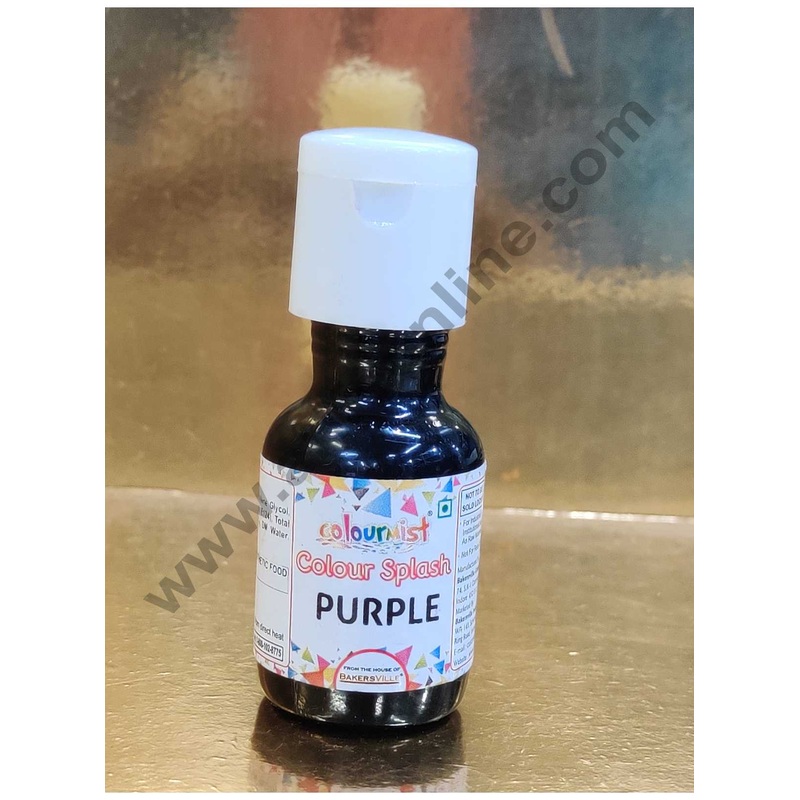 Colourmist Colour Splash Mini Liquid Food Colour - Purple 20gm