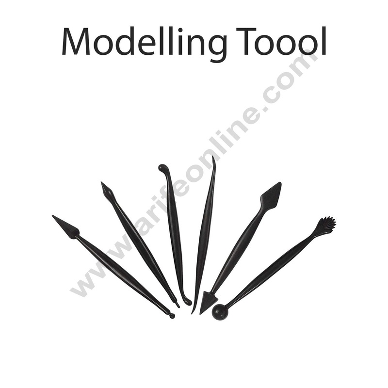 Cake Decor 6pc/set Modelling Tools Making Fondant and Gum paste Modeling Tool for Cake Decorating