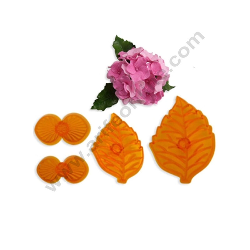 Cake Decor Patchwork Cutters Hydrangea Patchwork Cookie Cutter Plastic Sugarcraft Cake Decorating Tools