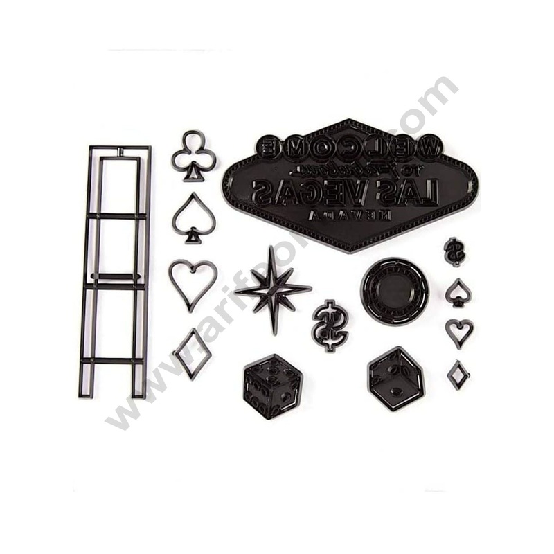 Cake Decor Patchwork Cutters Las Vegas Set Cutters Patchwork Cookie Cutter Plastic Sugarcraft Cake Decorating Tools