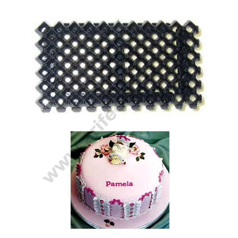 Cake Decor Patchwork Cutters Mini Quilter Patchwork Cookie Cutter Plastic Sugarcraft Cake Decorating Tools
