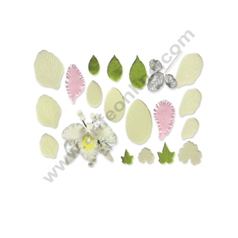 Cake Decor Patchwork Cutters Veiners Patchwork Cookie Cutter Plastic Sugarcraft Cake Decorating Tools