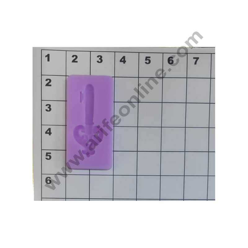 Cake Decor Silicon 1Pcs Key Mold Design Fondant Clay Marzipan Cake Decoration Mould