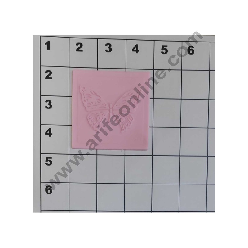 Cake Decor Silicon Butterfly Impression Fondant Clay Marzipan Cake Decoration Mould