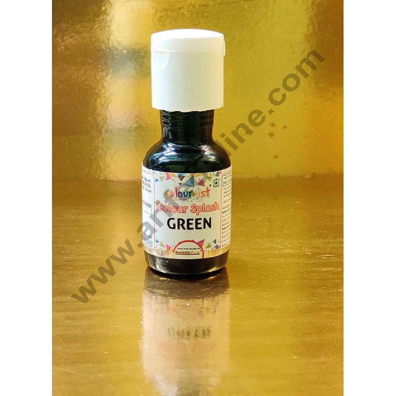 Colourmist Colour Splash Mini Liquid Food Colour - Green 20gm