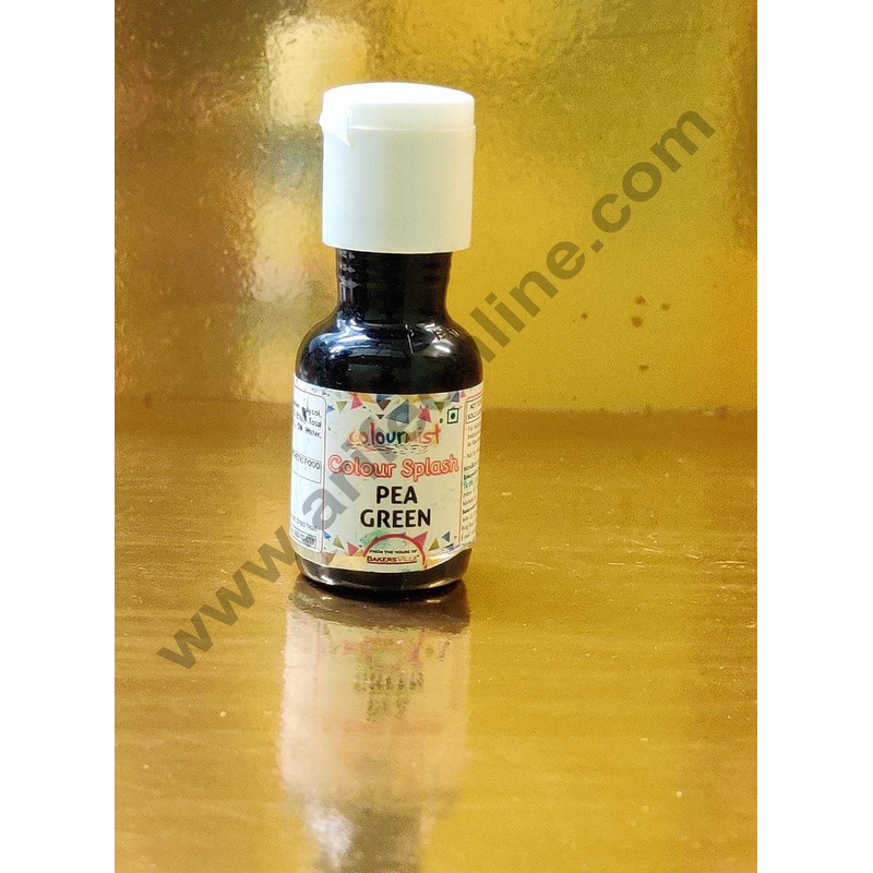 Colourmist Colour Splash Mini Liquid Food Colour - Pea Green 20gm