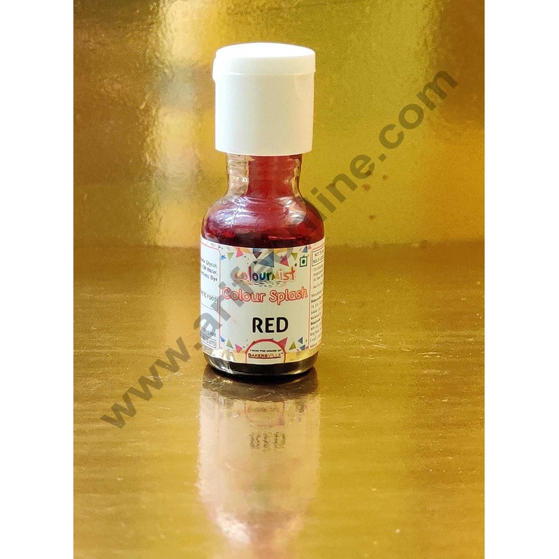 Colourmist Colour Splash Mini Liquid Food Colour - Red 20gm
