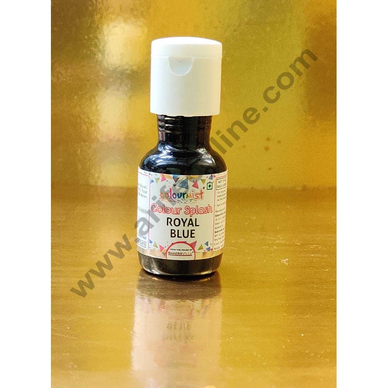 Colourmist Colour Splash Mini Liquid Food Colour - Royal Blue 20gm