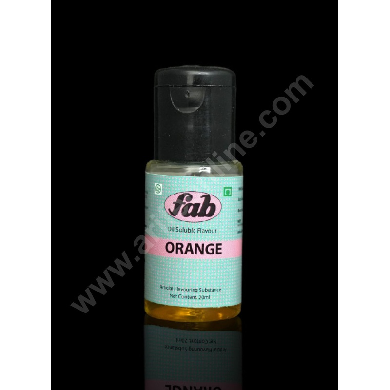 Fab Oil Soluble Flavours - Orange (20 ML)