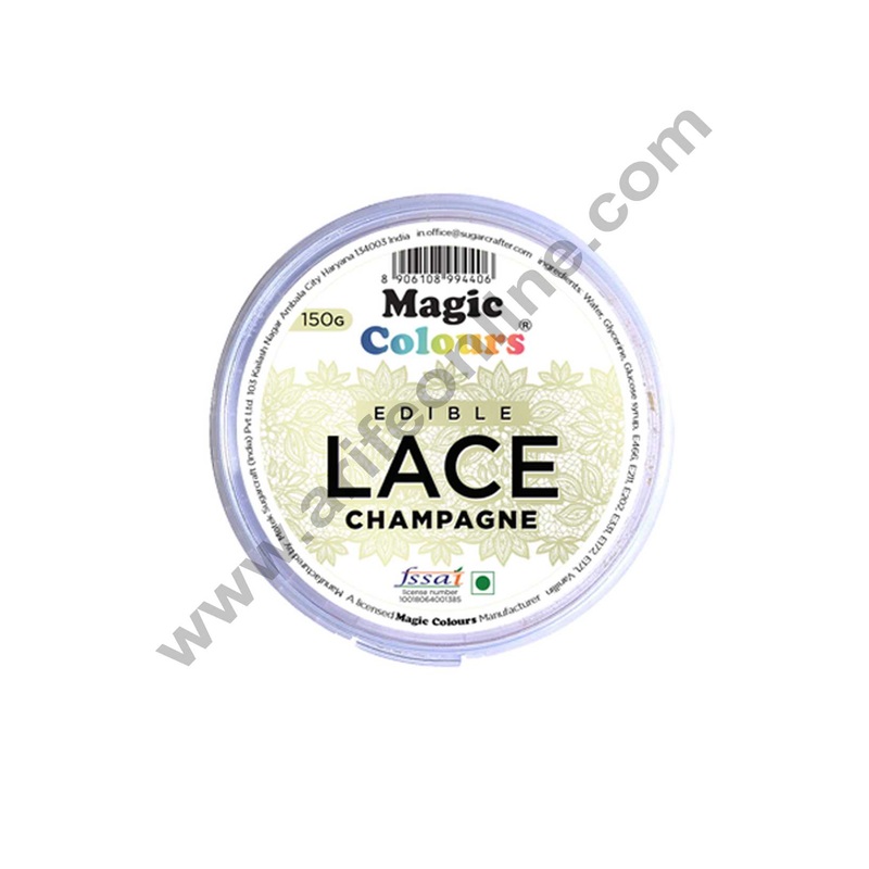 Magic Colours - Edible Lace - Champagne - 150g