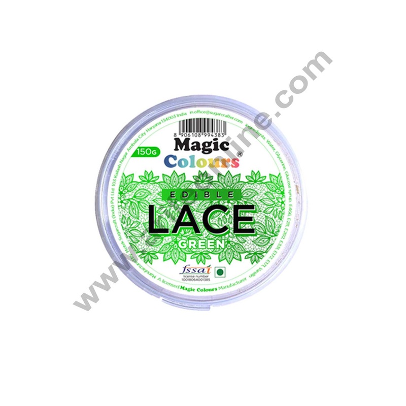 Magic Colours - Edible Lace - Green - 150g