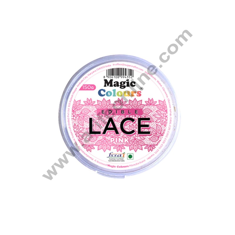 Magic Colours - Edible Lace - Pink - 150g