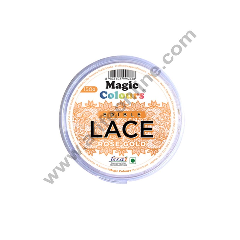 Magic Colours - Edible Lace - Rose Gold- 150g