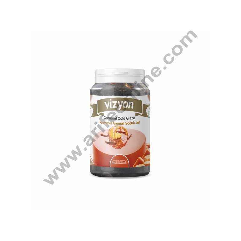 Vizyon Caramel Cold Glaze, 200gm