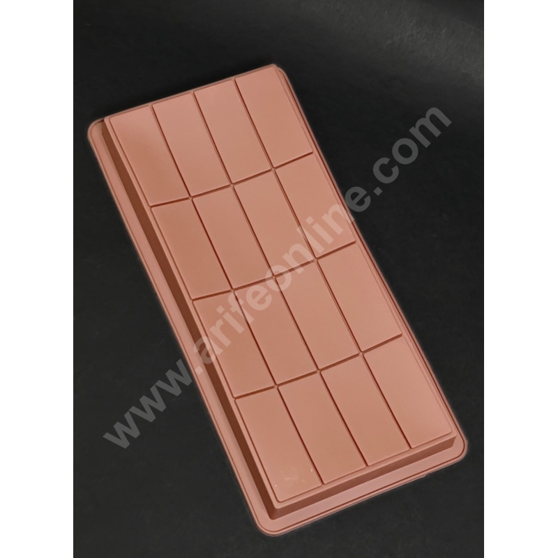 CAKE DECOR 1 Cavity Kunafa Chocolate Bar Box Design Silicone Mould | Pistachio Kunafa Chocolate Bar Mould