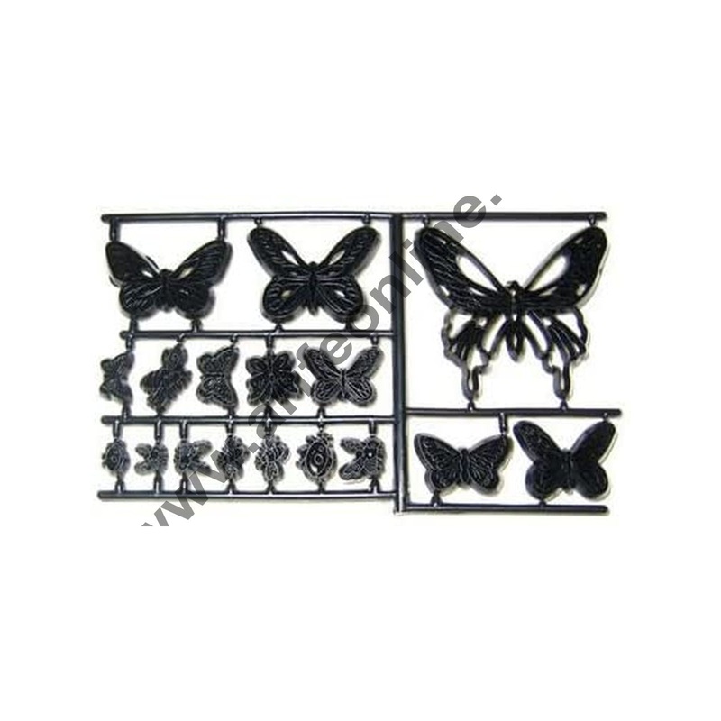 Cake Decor Patchwork Cutters Butterflies Silhouette Cookie Cutter Plastic Sugarcraft Cake Decorating Tools