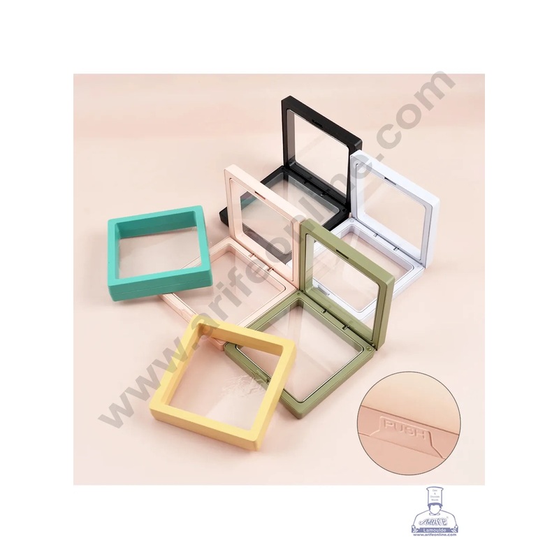 Transparent 3D Floating Frame | Multi color Display frame